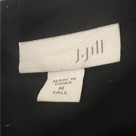 J. Jill Black Button Down Tunic Relaxed Fit - Picture 4 of 5